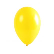 12 globos de color amarillo de 28 cm