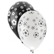 8 Globos látex fútbol