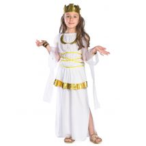 Disfraz de diosa griega para niña