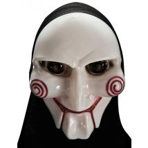 Máscara asesino psicópata con capucha adulto Halloween