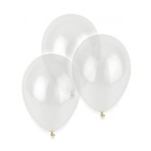12 Globos transparentes 28 cm