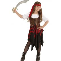 Disfraz de pirata niña de los océanos