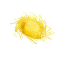 Sombrero Hawái amarillo adulto