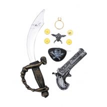 Kit accesorios pirata para niño