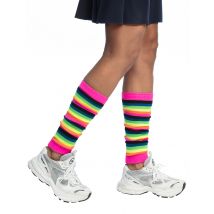 Calentadores arco iris fluo adulto