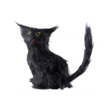 Gato negro 12 cm Halloween