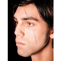 Maquillaje cicatrices falsas Colodión