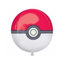 Globo de aluminio Poké ball Pokémon 38x40 cm