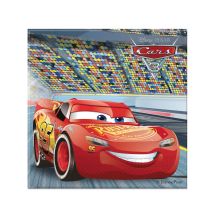 20 Servilletas de papel Flash McQueen Cars 3 33 x 33 cm