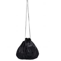 Bolsa terciopelo negro 27 cm
