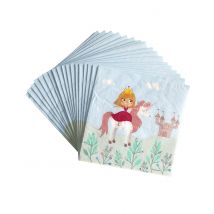 20 Servilletas de papel Princesse 33 x 33 cm