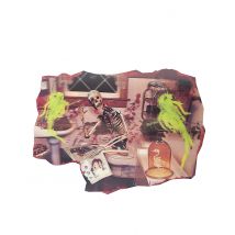 Decoración esqueleto WC 38 x 27 cm