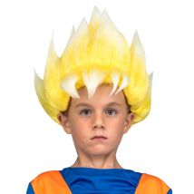 Peluca Super Saiyajin Goku Dragon Ball niño