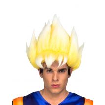 Peluca Super Saiyajin Goku Dragon Ball adulto
