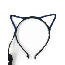 Diadema orejas de gato neón adulto