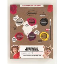 Paleta de maquillaje profesional de agua tema niña 6 x 4g