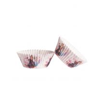 25 Moldes para cupcake de papel Frozen 5 x 3 cm