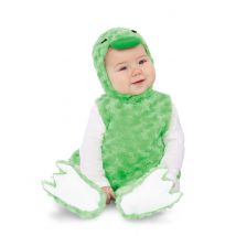 Disfraz patito peluche verde