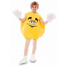 Disfraz de caramelo amarillo niño
