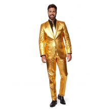 Disfraz de Mr. Groovy Gold Opposuits para hombre