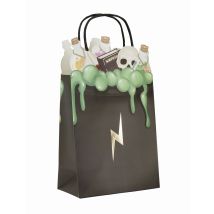 4 bolsas de regalos en papel aprendiz de mago 20 cm