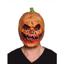 Máscara de calabaza sonriente - adulto