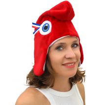 Sombrero Frigi mascota Juegos Olímpicos 2024