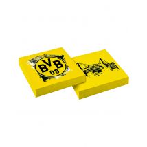 20 Servilletas de papel del Borussia Dortmund 33 x 33 cm