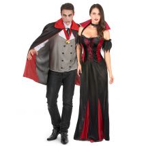 Sensuelli Vampyyripari - Pariasu Aikuisille - Musta - Ainutlaatuinen Koko