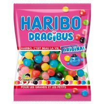 Haribo Dragibus -makeispussi - 120 G - Sininen - Ainutlaatuinen Koko