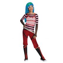 Ghoulia Yelpsin Monster Hight- Naamiaisasu Tytölle - Punainen - 122/134 (7-9 vuotta)