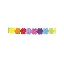 Monivärinen Kukkaköynnös 4 M - Multicolore - Ainutlaatuinen Koko