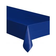 Sininen Muovipöytäliina - Sininen - Ainutlaatuinen Koko