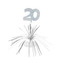 Pöytäkoriste 20 - Hopea/ Harmaa - Ainutlaatuinen Koko