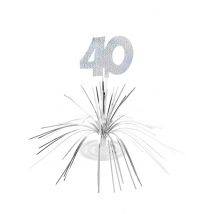 40v - Hopeinen Pöytäkoriste - Hopea/ Harmaa - Ainutlaatuinen Koko