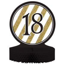 Pöytäkoriste 18-vuotiaalle