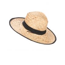 Aikuisten Cowboy-hattu Mustilla Koristereunoilla Ja Koristenauhalla - Musta - Ainutlaatuinen Koko