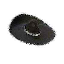 Musta Sombrero - Musta - Ainutlaatuinen Koko