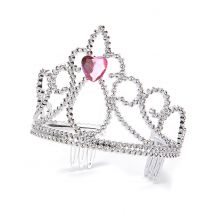 Prinsessan Tiara Aikuisille Ja Lapsille - Vaaleanpunainen - One-size