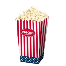 4 Popcorn-purkkia - Värikäät - Ainutlaatuinen Koko