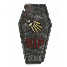 Hautakivikoriste Halloween - Hopea/ Harmaa - Ainutlaatuinen Koko