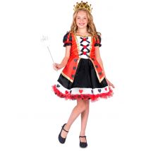 Herttakuningatar-asu lapsille