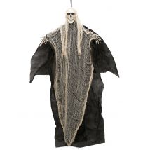 Mustavalkoinen Kuolema Halloween-koriste - Musta - Ainutlaatuinen Koko