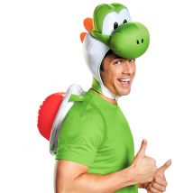 Yoshi -nintendo Naamiaispuku Aikuisille - Vihreä - One-size