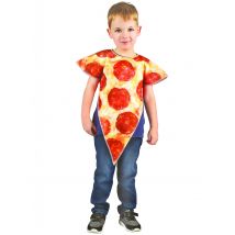 Pizzasiivu - Lapsen Naamiaisasu - Punainen - XS 3-4 vuotta (92-104 cm)