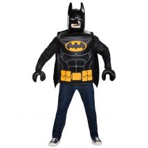 Lego- Batman Naamiaisasu Aikuiselle - Musta - One-size