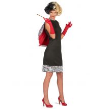 Naisten Cruella naamaisasu