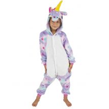 Yksisarvishaalari Lapselle - Violetti - 11-14 vuotta (154 cm)