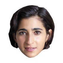 Alba Flores- Pahvinaamari - Musta - Ainutlaatuinen Koko