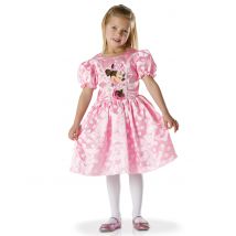 Klassinen Vaaleanpunainen Minni-naamiaisasu Tytölle - Vaaleanpunainen - 5-6 vuotta (105-116 cm)